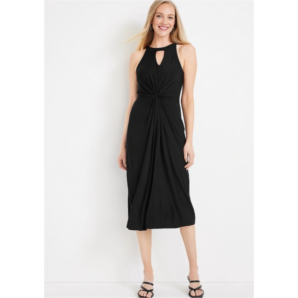Maurices | 24/7 Twist Front Midi Dress